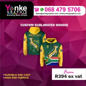 Custom Sublimated Hoodie